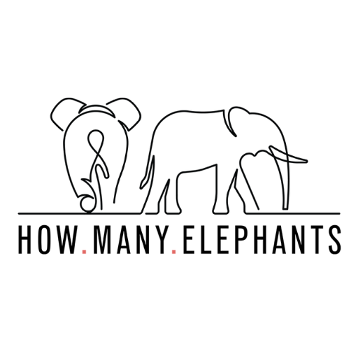 How Many Elephants Logo
