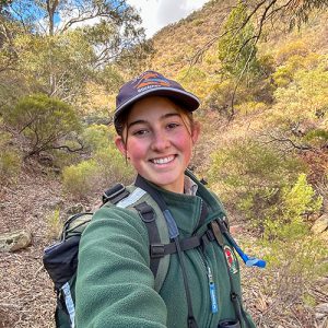 Niamh Douglas - Ranger, National Parks and Wildlife Service South Australia & Leader of Department for Environment and Water Network of Operational Women (DEW NOW).