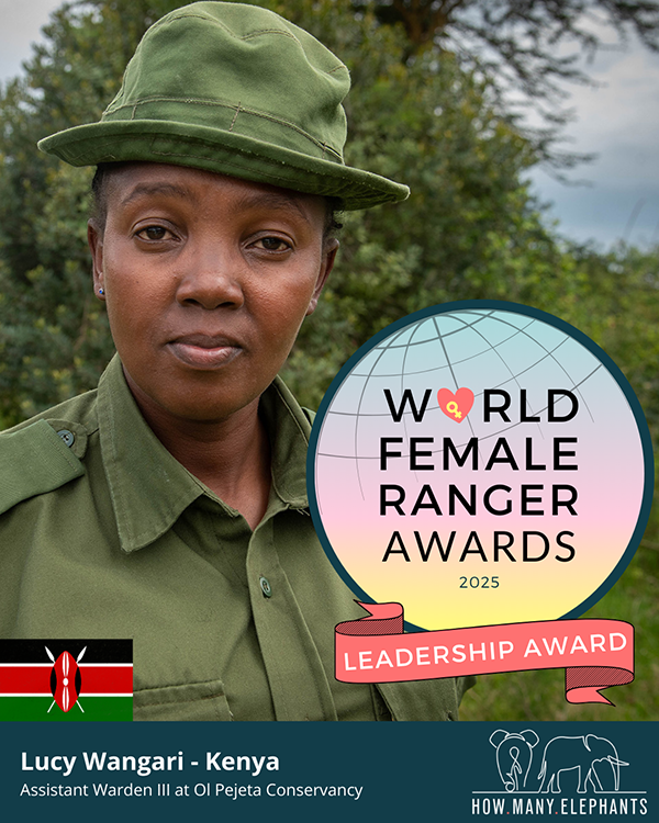 World Female Ranger Leadership Award: Lucy Wangari (Kenya)