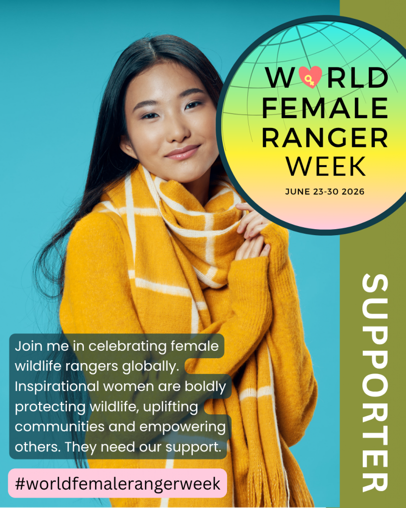 World Female Ranger Week Supporter Social media post